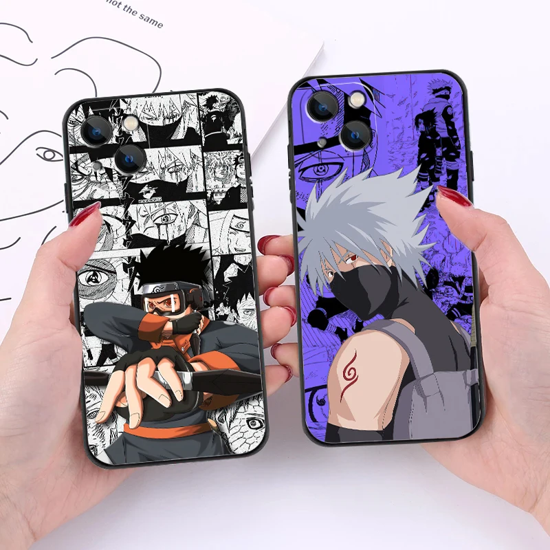 

Anime NARUTO Phone Cases For iPhone 11 Pro 12 13 MAX 6 6S 7 8 Plus XS 12 13 Mini X XR SE 2020 New Silicone Back Cover Fanda