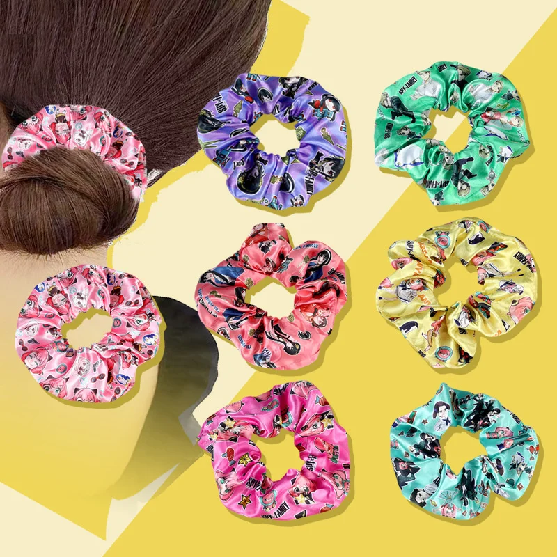 

KPOP Spy Play House Ania Headrope Hair Ring Princess Of Thorns Blair Foger Simple Animation Large Intestine Ring Hair Rope K-POP