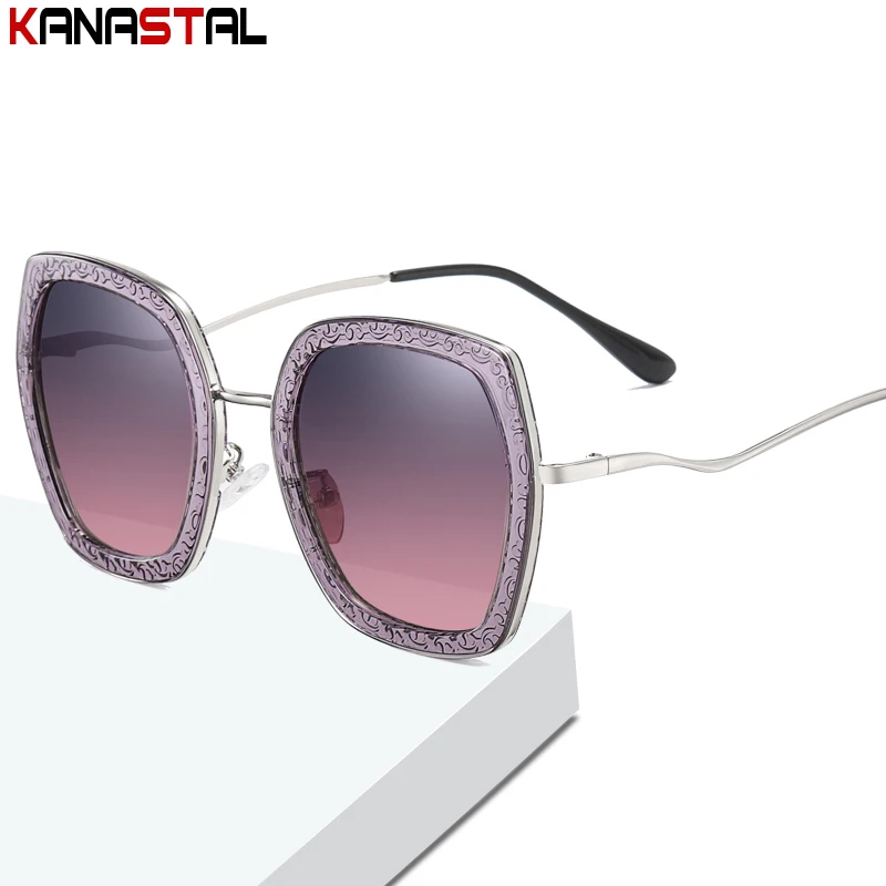 

Women Polarized Sunglasses Classic Men Sun Glasses Large Eyeglasses Frames Driving Traveling Suncreen Eyewear Outdoors Sports