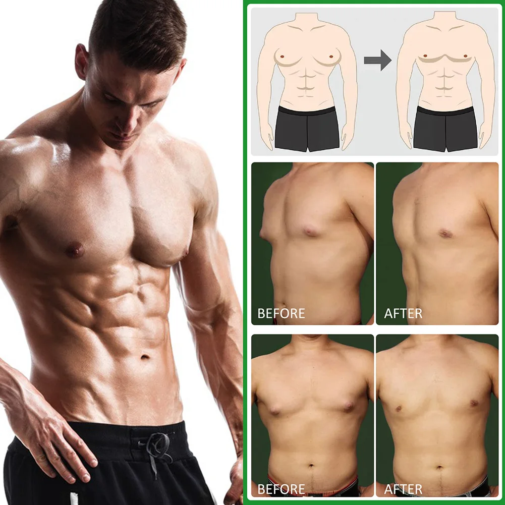 

30 ml Men's Breast Firming Massage Cream Natural Plant Fat Burning Breast Improve Chest Gynecomastia Tightening Plant Cream