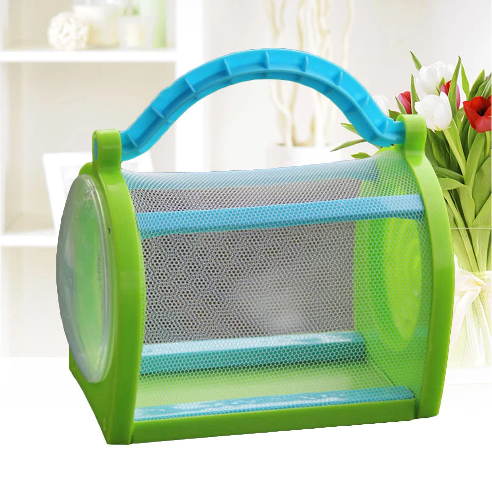 

Bug Critter Insect Kit Case Caterpillar Box Container Kids Enclosure Terrarium Portable Collection Observation Outdoor Science