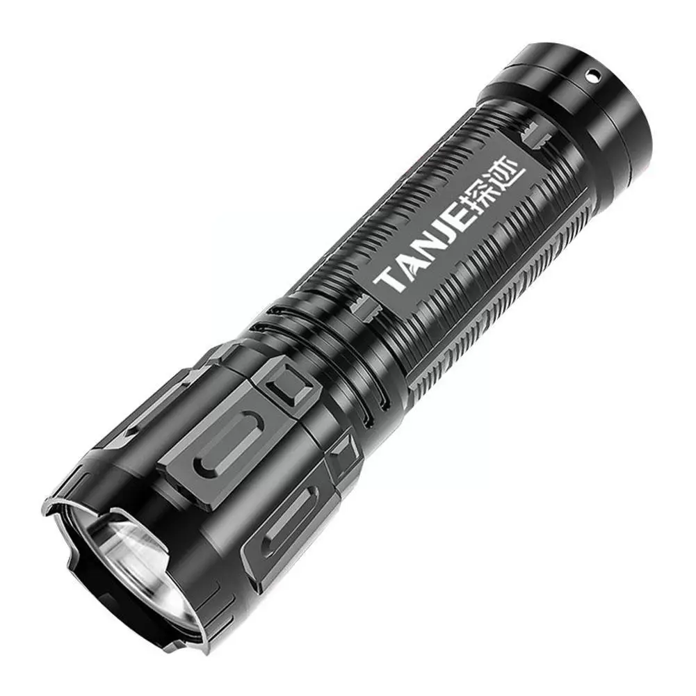 

Powerful Mini LED Flashlight Tactical Flashlights Rechargeable Outdoor Zoom Hunting Fishing Tools Flashlight Waterproof USB C1A2