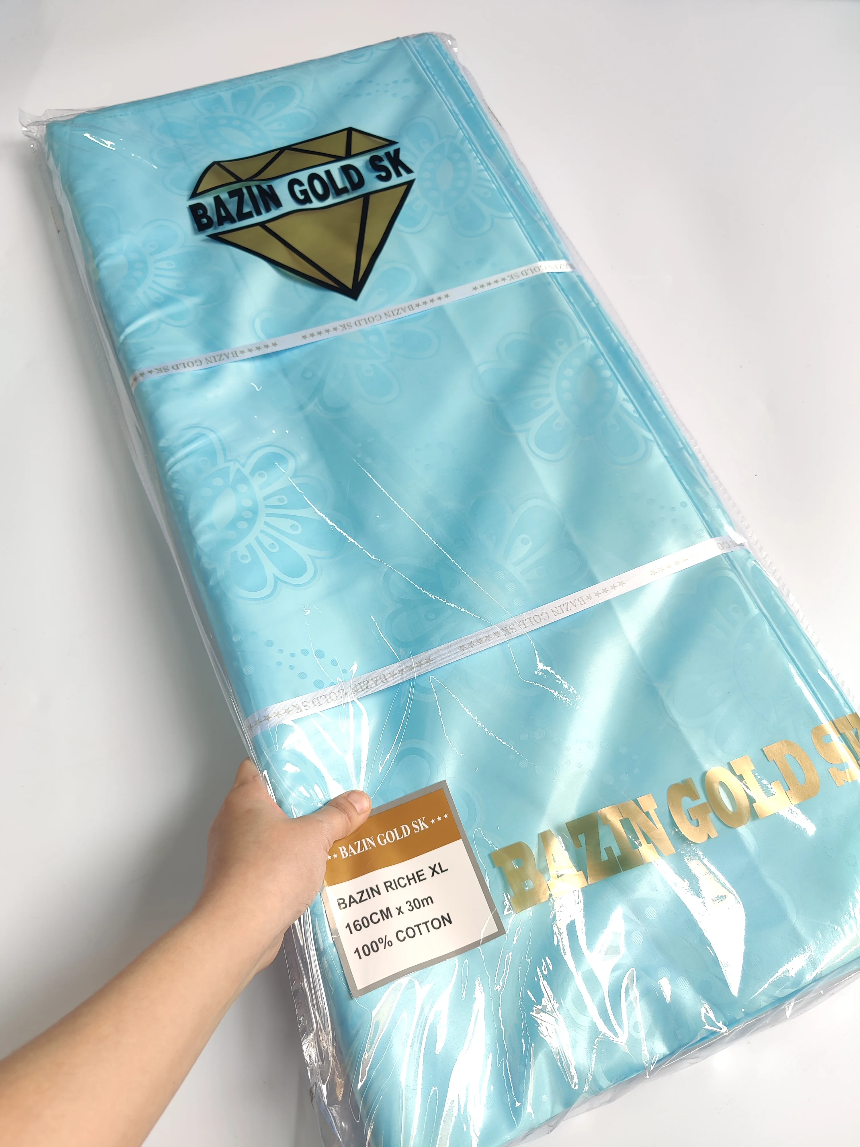 2024 высокое качество 8070 высокая плотность оригинальный Bazin богатый XXL 160 см для