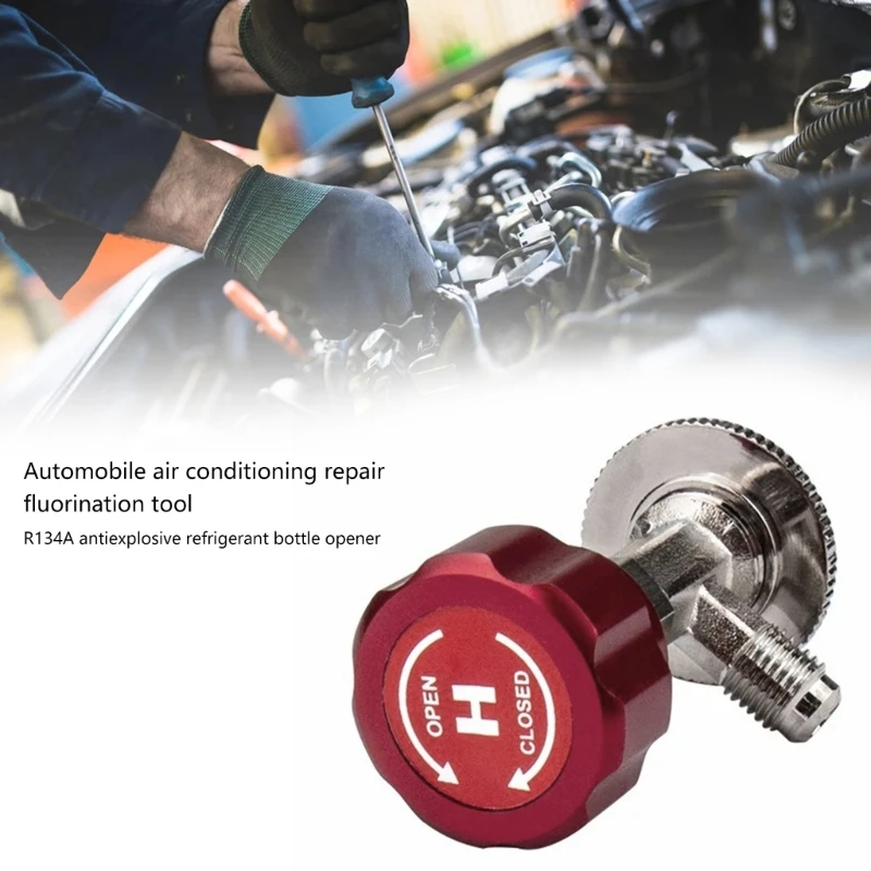 Комплект для автоматического самоуплотнения прокола R134A автомобиля открывания