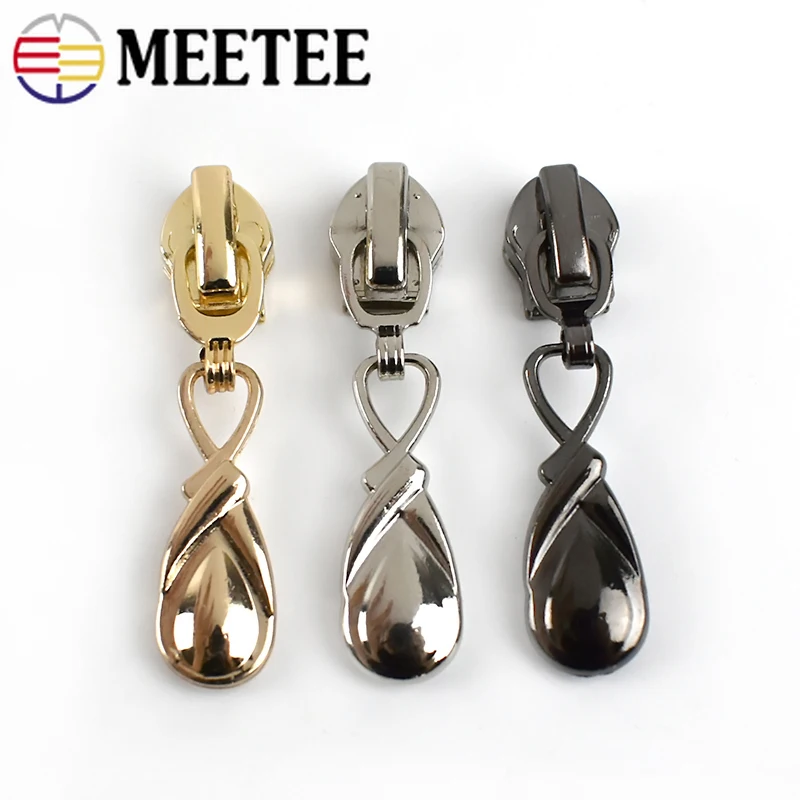 

10/20/50 шт. 5 # Съемник молний для нейлоновых молний, курток, сумок, одежды, декоративная молния, съемник для головы, аксессуары для рукоделия