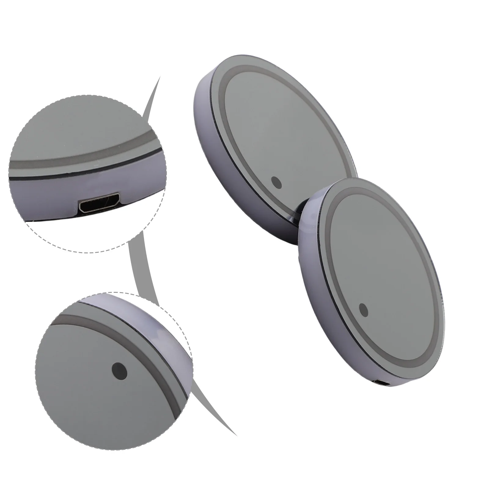 Цветной держатель для подстаканника USB-подставка подставка автомобиля RGB