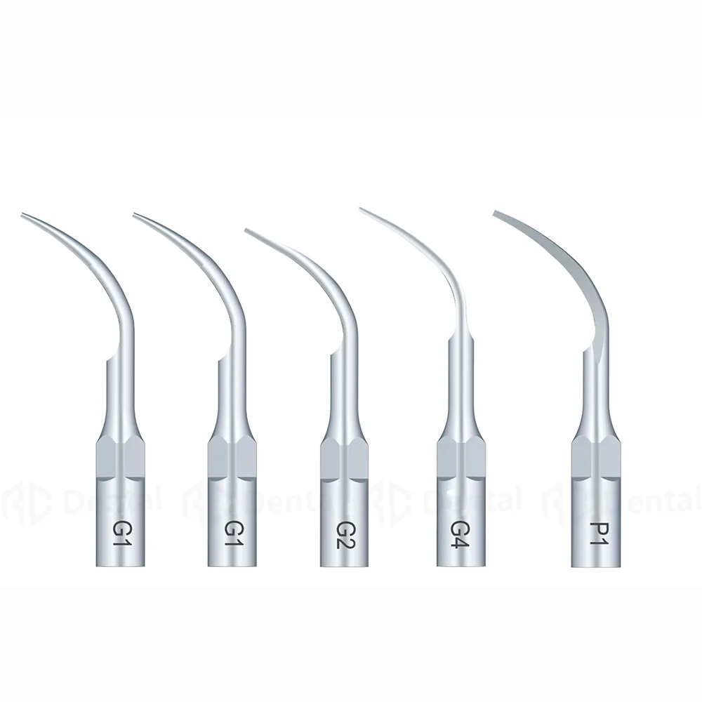 

For EMS Woodpecker Refine Ultrasonic Scaler Handpiece Scaling Tip Dental Supragingival Scaler Tips G1 G2 G4 P1