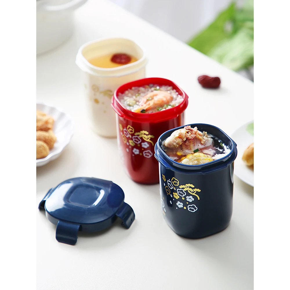 

Sealed Soup Cup Wholesale With Cover Office Soup Pot Microwave Heated Portable Lunch Box Soup Box Breakfast Porridge Cup
