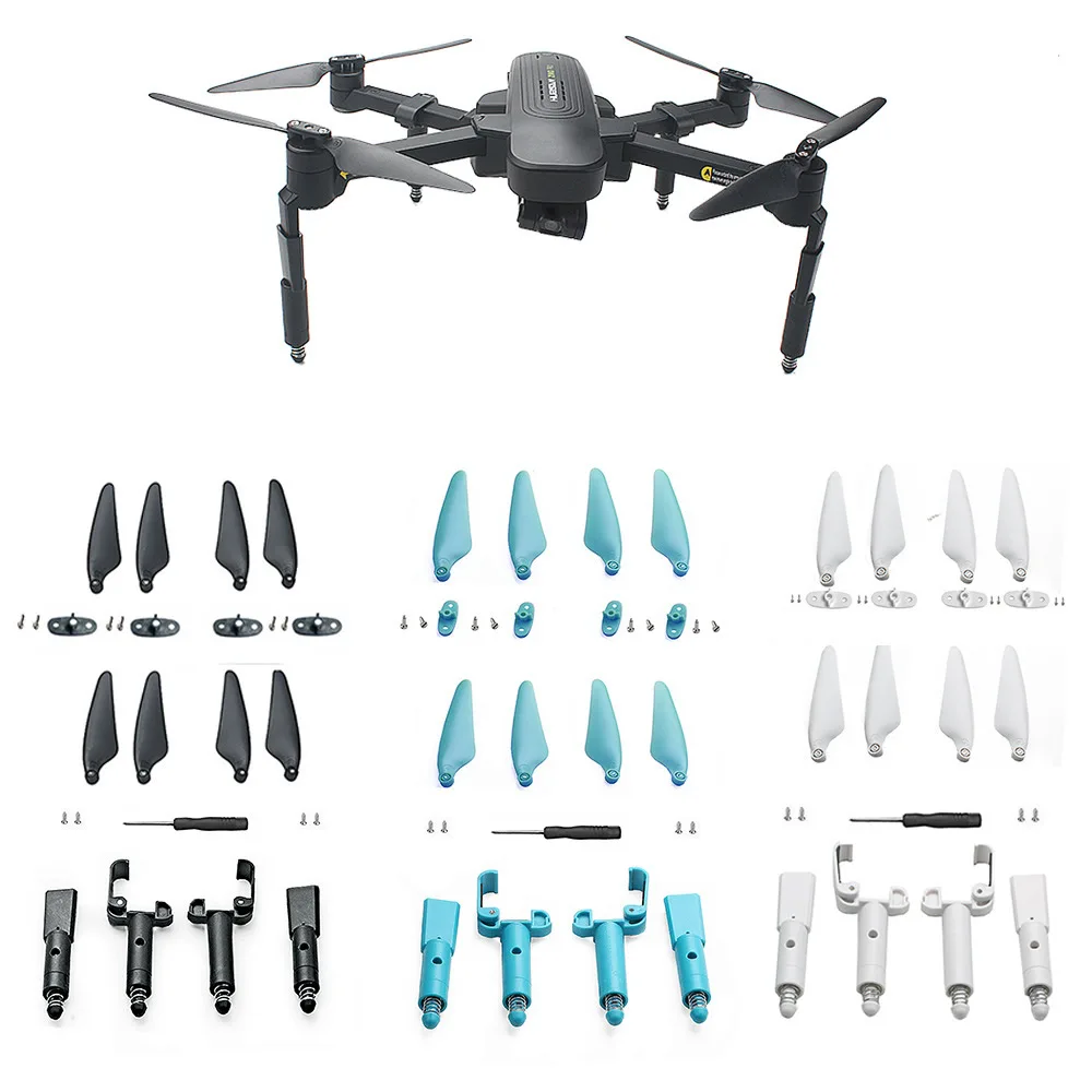 

Hubsan Zino Pro RC Quadcopter Drone Accessories Propeller Blade Elevated Spring Foot Rest Landing Skid Tripod Spare Parts