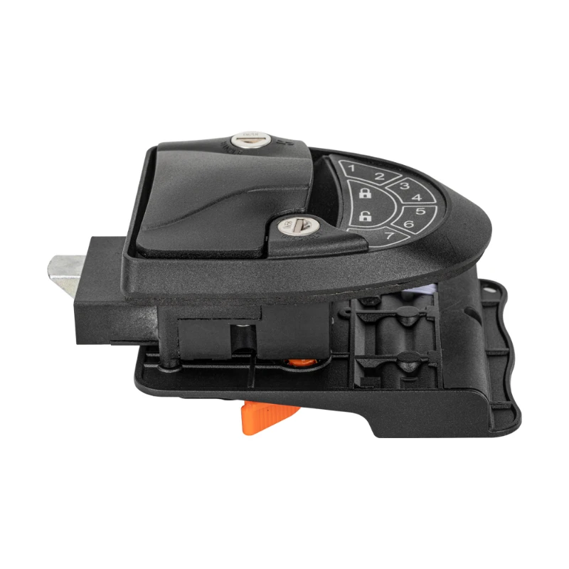 

Door Lock With 2 Fobs and Keypad with 2 Keys RV Door Lock With Deadbolt For Travel Trailer