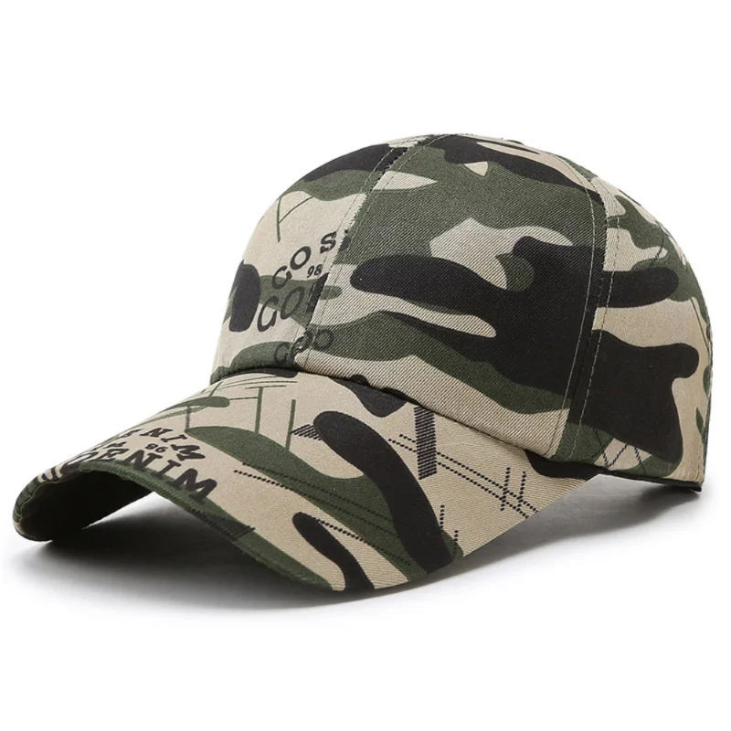 

Outdoor Sport Snap Back Caps Camouflage Hat Tactical Military Camo Hunting Cap Hat Sun Hats Fishing Cap Men Women