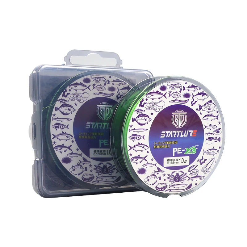 8-жильная рыболовная леска