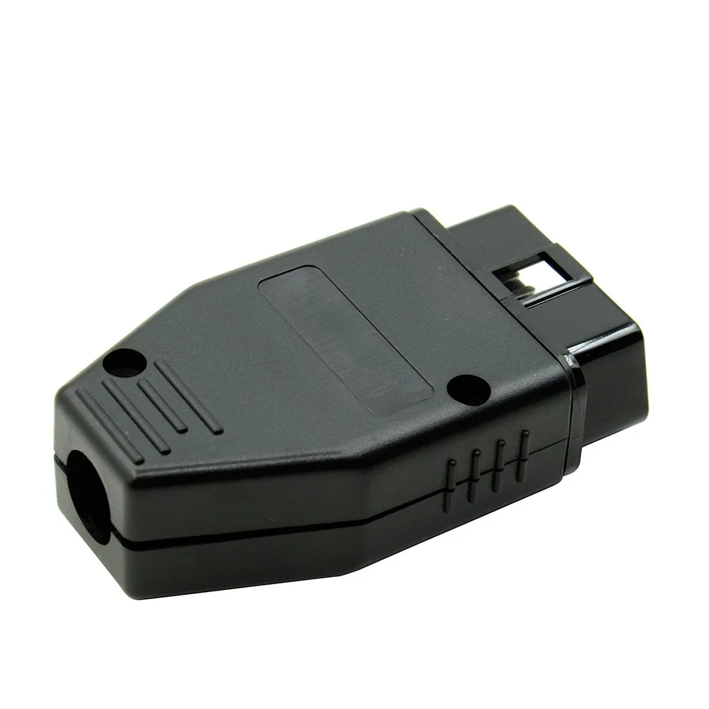 16-контактный разъем OBD2 штекер Obd для самостоятельной сборки корпус с вилками
