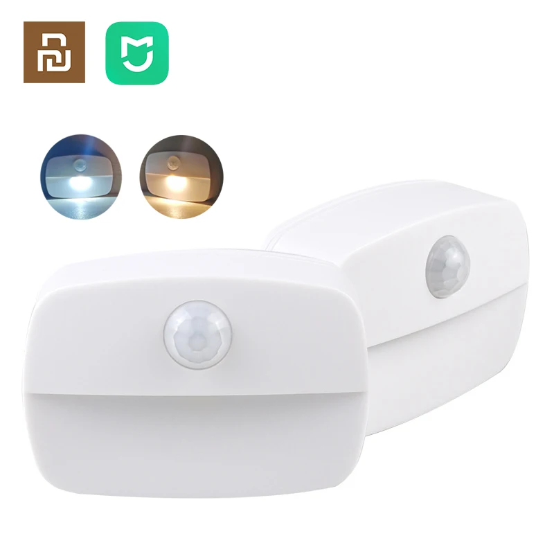 

Xiaomi Mijia Night Lamp Youpin Two-color Motion Sensor Light Hallway Living Stairs Bedroom Sensor Light Lamp with Motion Sensor
