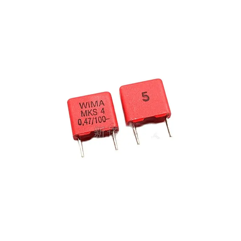 

10PCS/Weimar Capacitor 100V 474 0.47UF 100V 470nF MKS4 Pin Distance 7.5mm Short Pin