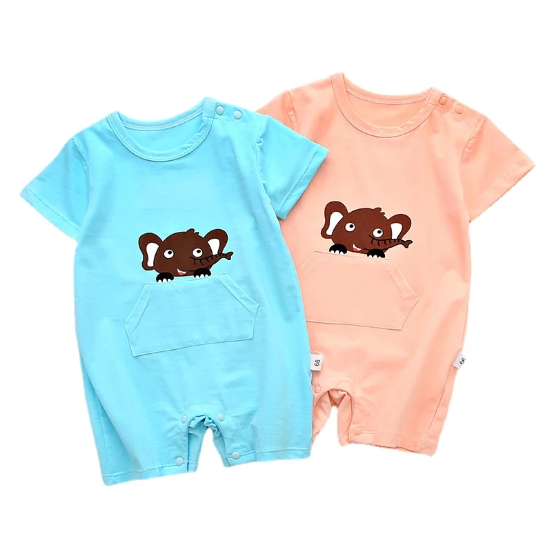 New Baby Boys Clothing Summer Children One-Piece Rompers Baby Girls Clothes Newborn Baby Outfit