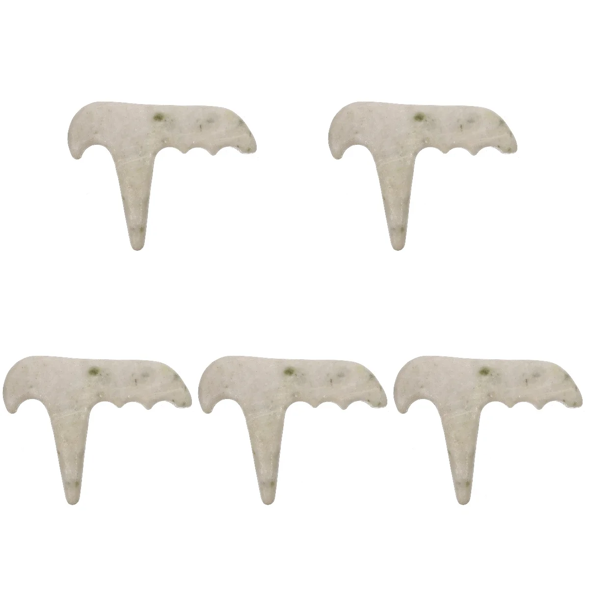 

5pcs Jade Scraping Board Whole Body Board Sole Board Convenient Scraper Board