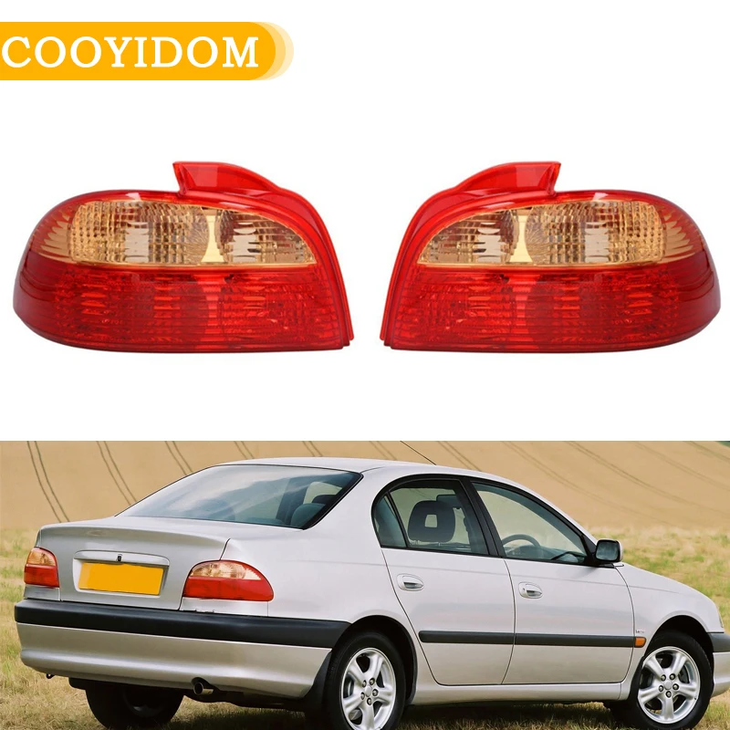 

Для TOYOTA AVENSIS 2001 2002, задний фонарь автомобиля, стоп-сигнал, стоп-сигнал, сигнальный фонарь заднего хода, без лампы 81551-05090 81561-05090