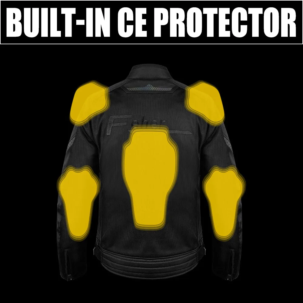 Мотоциклетная сетчатая куртка для мужчин воздухопроницаемая моторная с сотовой