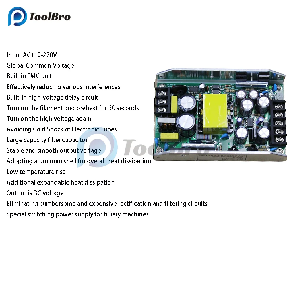 250 Вт Φ вакуумный Nixie трубчатый звуковой усилитель мощности плата импульсный