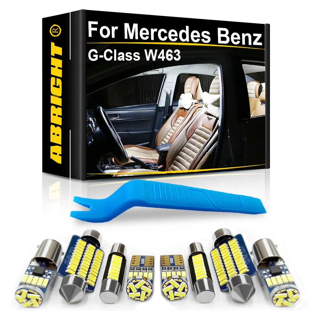 Car LED Interior Light Canbus For Mercedes Benz G Class W463 Wagon G463 2001 2002 2003 2005 2010 2013 2014 2015 2016 Accessories