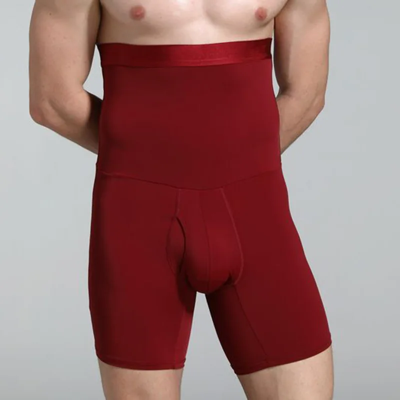 Трусы-боксеры мужские компрессионные с завышенной талией 3XL 4XL