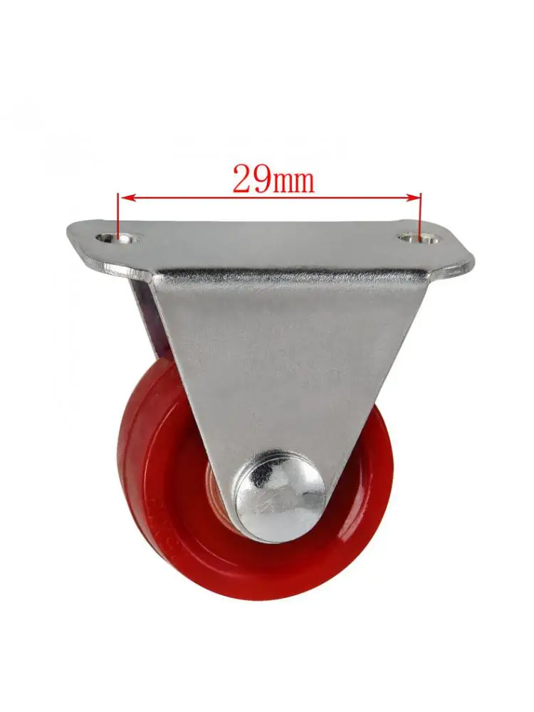 (4 упаковки) Spot 1-дюймовый направляющий ролик из полиуретана легкий