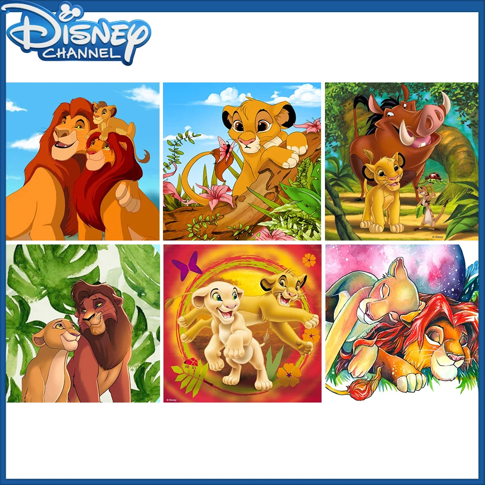 

Алмазная вышивка «Король Лев» из мультфильма «Сиба»