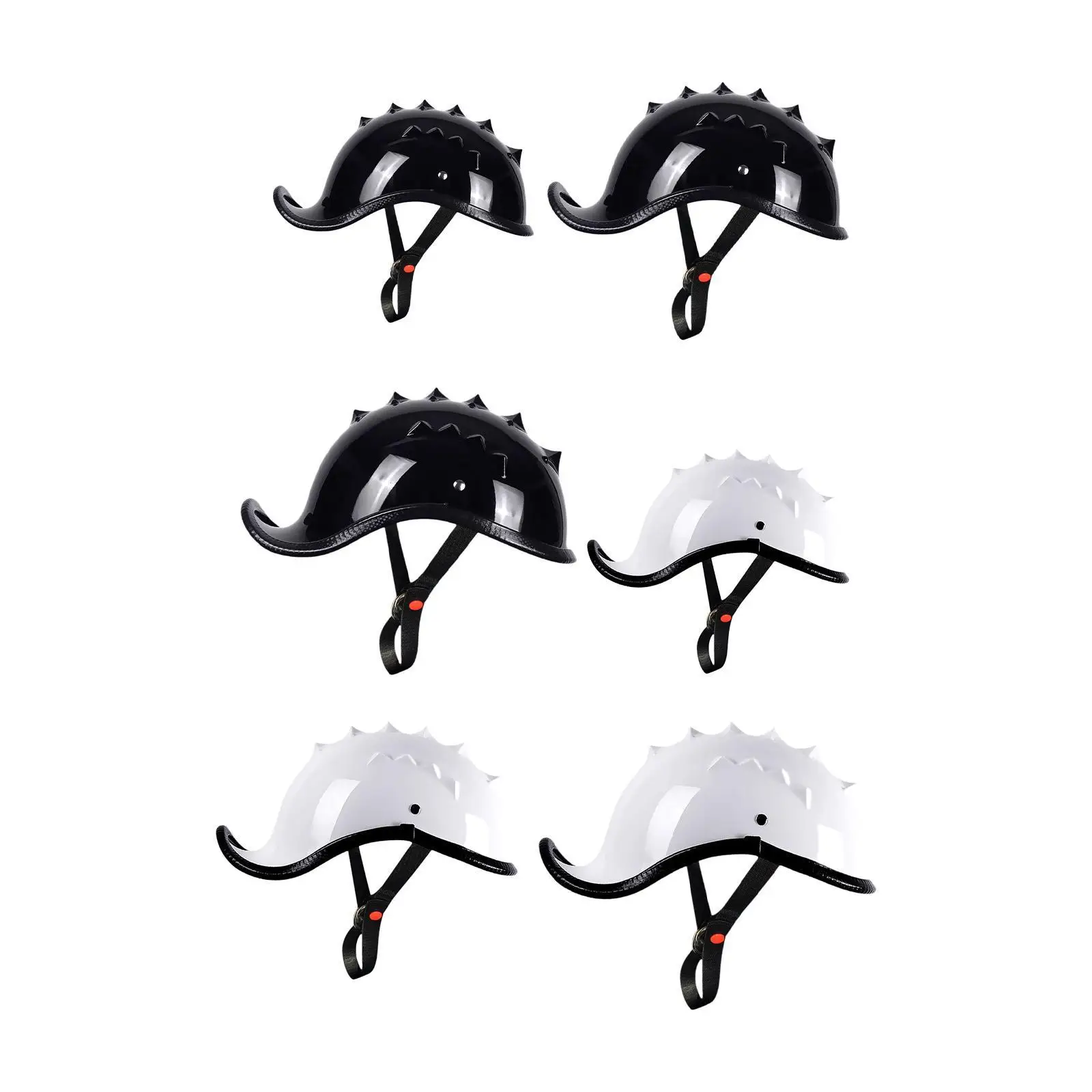 Половина лица с черепом шлем быстросъемная пряжка мотоциклетный полушлем в