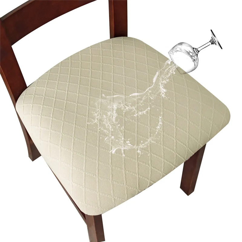 S Covers Dining Chair Cover Kitchen Chair Covers (beige, 6 P