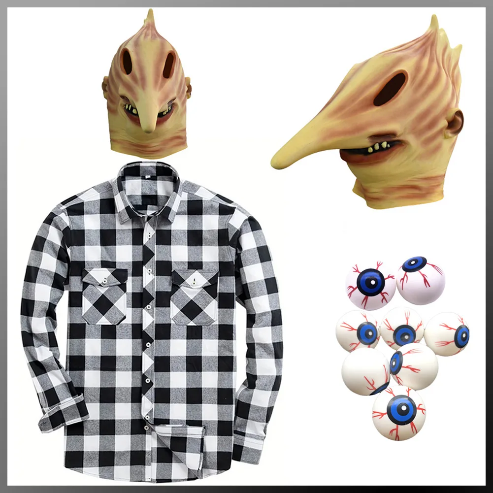 Костюм соков из фильма маскировка страшный Адам косплей фэнтезийная маска