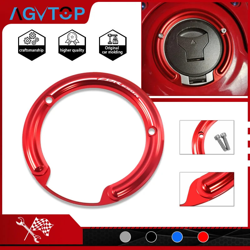 Для CBR650R CBR650F 2019-2024 CBR400R 2016-2024 крышка топливного бака мотоцикла с ЧПУ топливный бак