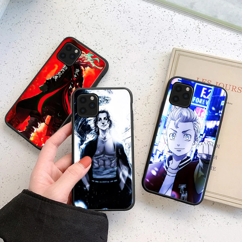 

Japanese Anime Tokyo Revengers Phone Case For iPhone 6 6S 7 8 X XS XR 11 12 13 13 Pro Mini SE 2020 Soft silicone Cover Fundas