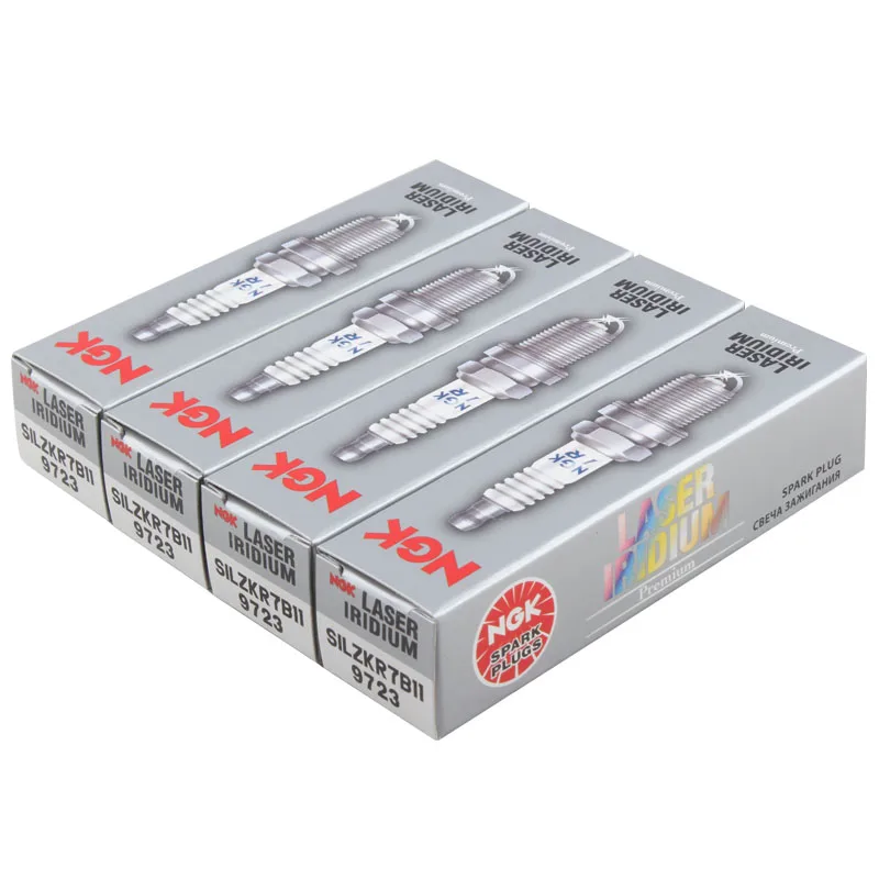 SILZKR7B11 Свеча зажигания NGK 9723 для Kia K3 K4 K5 SPORTAGE SORENTO OPTIMA CERATO CARENS CADENZA Hyundai SONATA SANTA ELANTRA I30