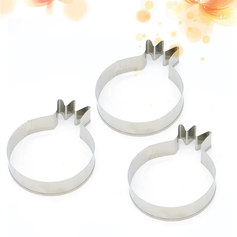 

Mold Cookiebaking Diy Molds Cake Dessert Fondant Fruit Biscuit Valentine Shapestrawberry Pomegranate Stainless Steel