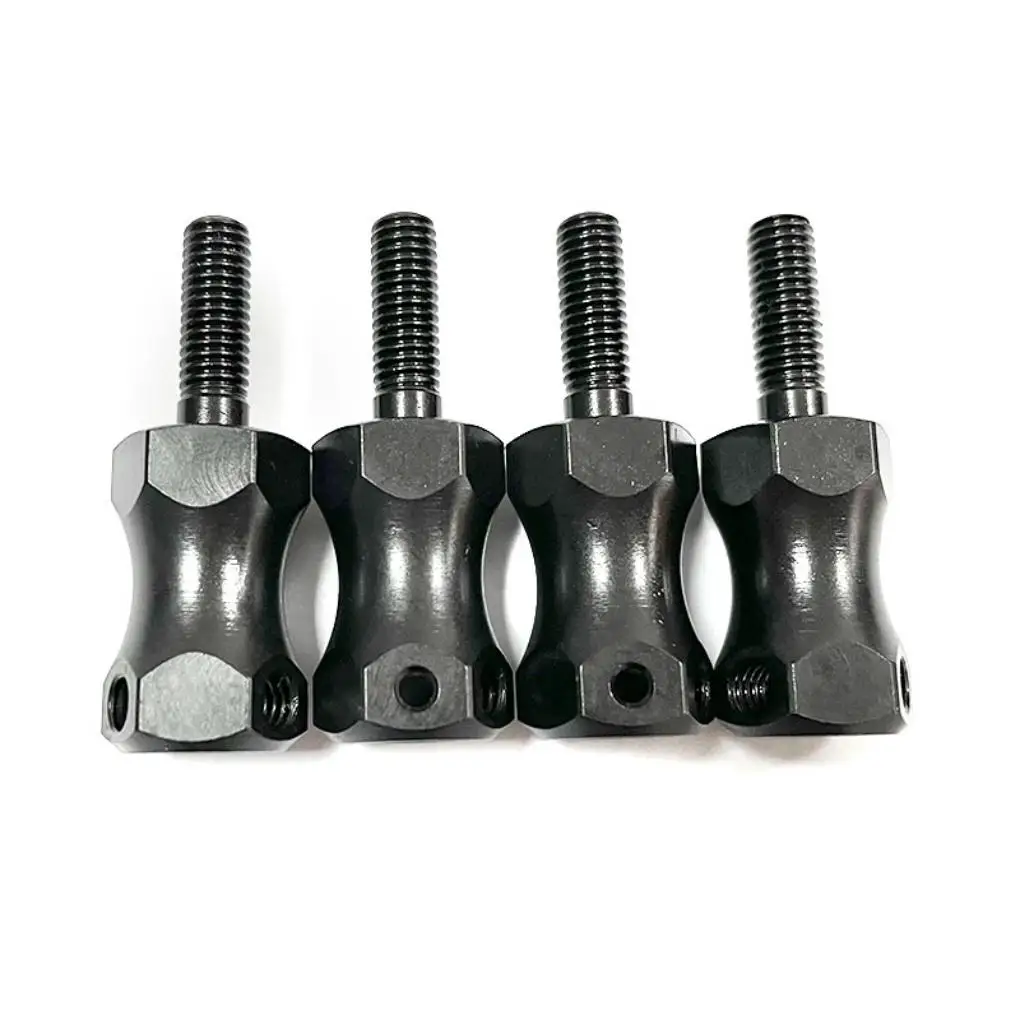 RCGOFOLLOW 4 шт. 45 # стальное сильное колесо с шестигранным креплением для 1/10 адаптера