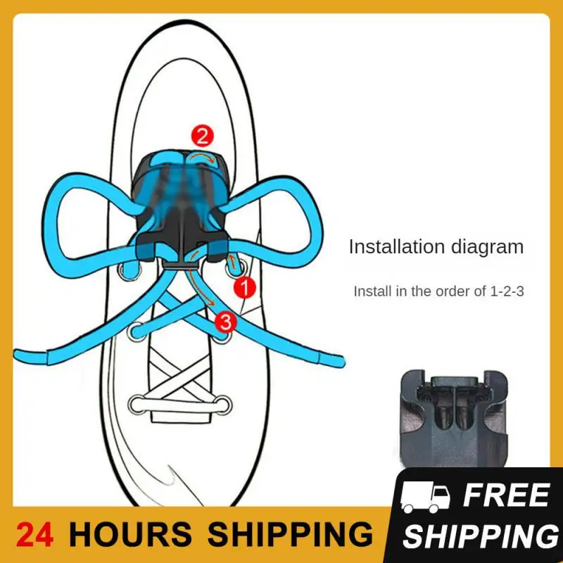 

Пряжка для шнурков эластичная пластиковая, 5 пар