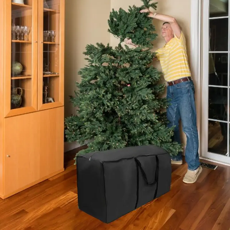 Сумка для хранения новогодней елки, складная декоративная ...