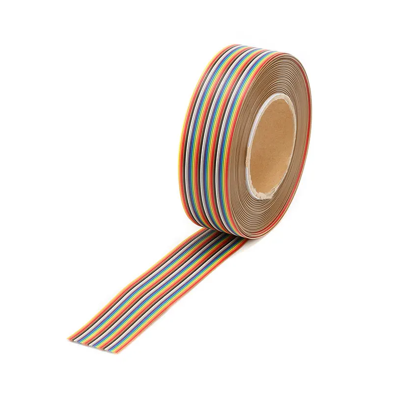 

5 метров ленточный кабель 34P DuPont плоский цветной Радужный ленточный кабель провод Радужный кабель 36 путей для Arduino PCB Diy Kit