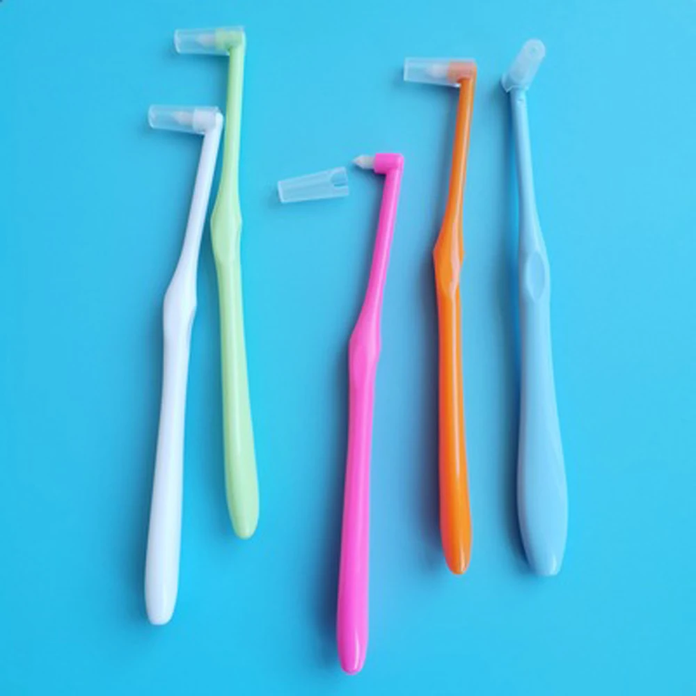 

Полипропиленовая Мягкая зубная нить, коррекция зубов, Ортодонтические зубные щетки, зубная щетка для мудрости