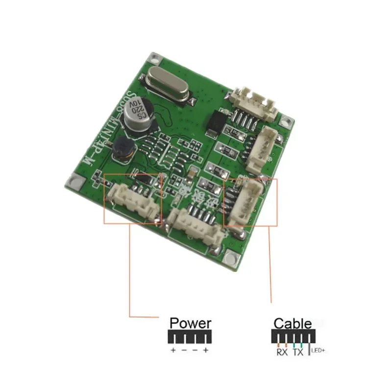 Мини-модуль PBCswitch PBC OEM-модуль мини-размер 4-портовые сетевые коммутаторы Печатная