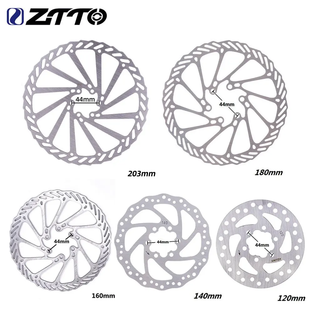 

Bicycle Disc Brake 203mm 180mm 160mm 140mm 120mm 6 Inches Stainless Steel Rotor For MTB Mountain Road Cruiser Bike Cycling Parts