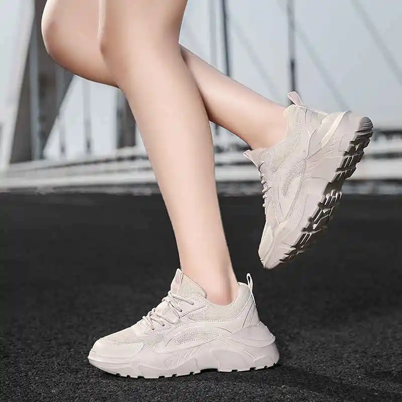 

Snackers Female Running Sneakers Teni Women's Black Sports Shoes Espadrilles Trainers Sneakers Flat Women's Sport Shoes Tennis