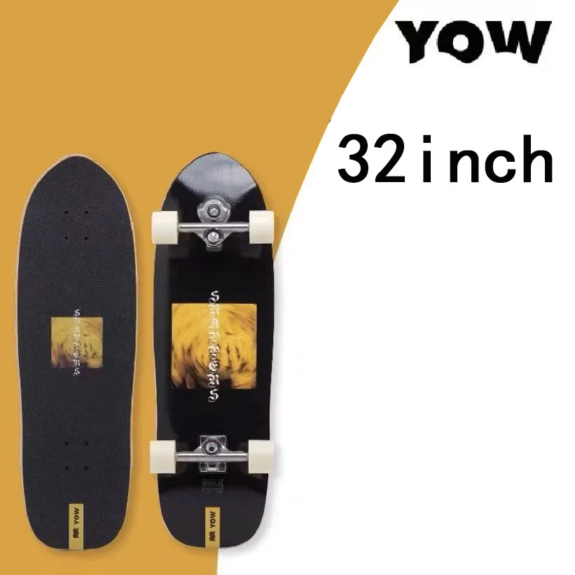 Фото Land Surf YOW скейтборд лонгборды целые комплекты хорошее качество пружинная система с подшипниками колес грузовиков и инструментом №5