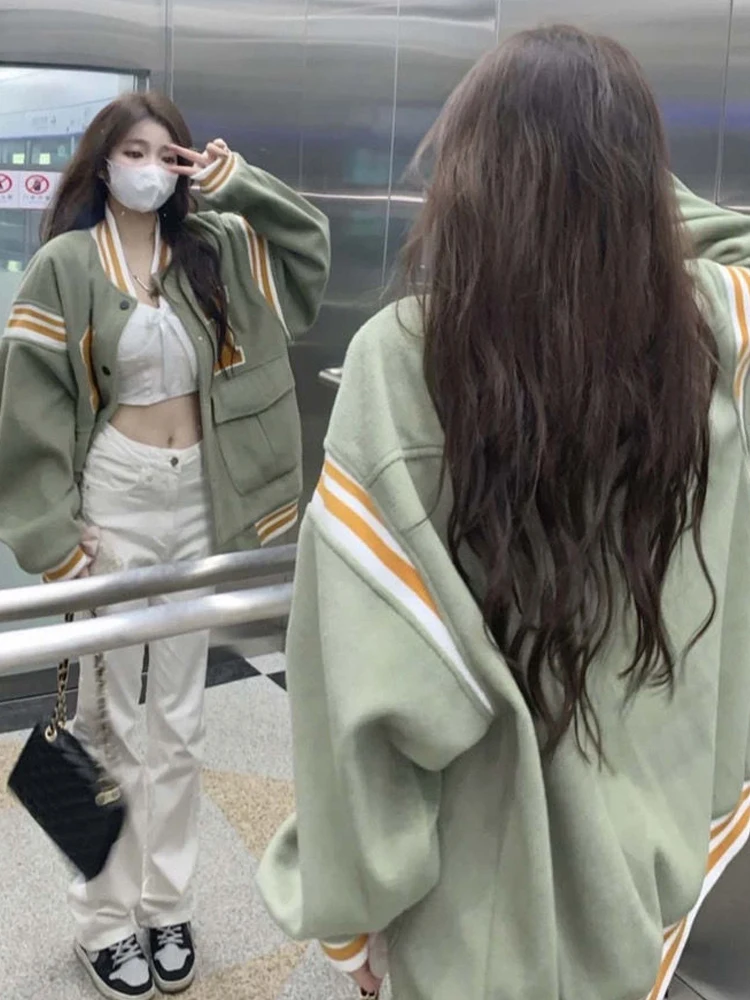 

2023 New Spring And Autumn Jacket Coat Winter Women's Cold Coat Windbreaker Bomber Jackets Women Jacket Coat One Piece