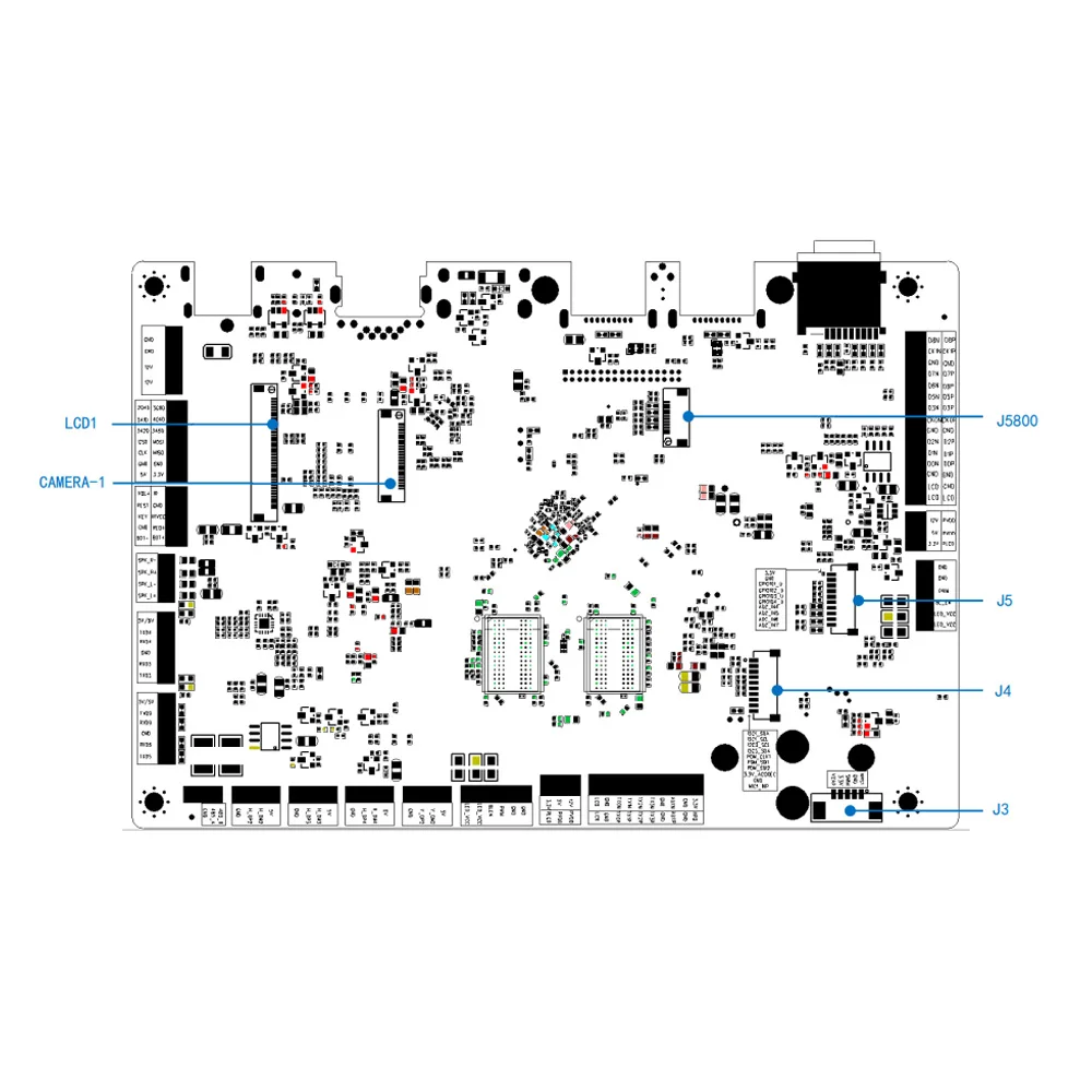 RL-068Q01GN ARM Cortex A55, 4-ядерный Rockchip RK3568, макетная плата с открытым корнем, поддержка Android 12, многоэкранный дисплей (art.: 3920d2102eceb) - 3920d2102eceb