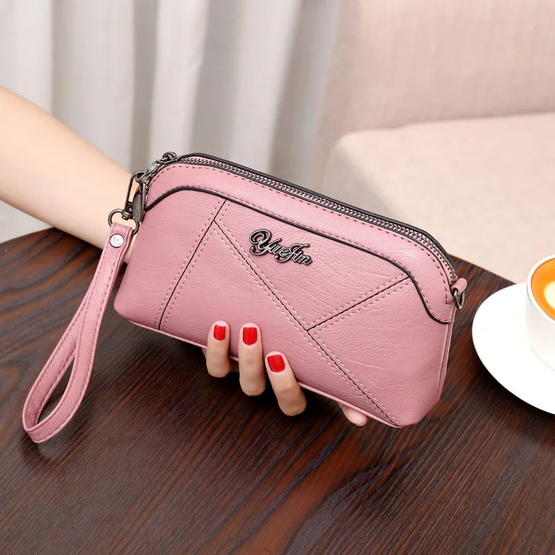 2023 New Women's Bag Single Shoulder Messenger Bag Korean Shell Fashion Small Bag Fashion PU Dual-purpose Bag Women's Bag