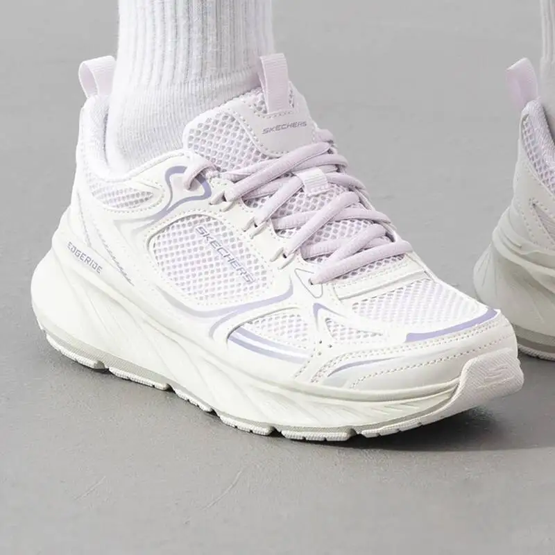 Фото Женские кроссовки Skechers 150499-LAV, дышащие, с мягкой подкладкой, сетчатые, спортивные, для ходьбы №2
