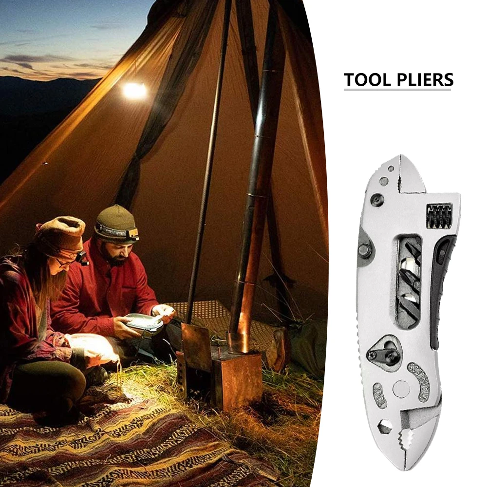 Карманные плоскогубцы нож отвертка резак для проволоки регулируемый гаечный