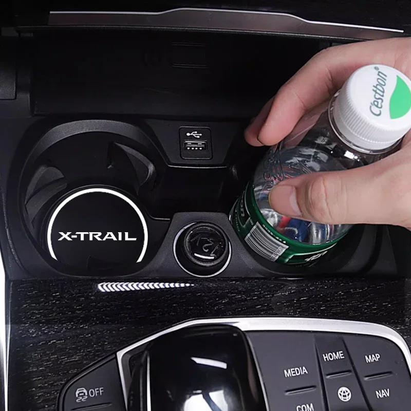Для Nissan X-trail Xtrail T30 T31 T32 автомобильная подушка для чашки воды внутренняя